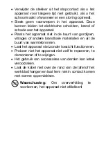 Preview for 22 page of Suntec Wellness WHP-8472 cordless Instruction Manual