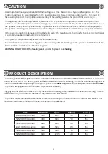 Preview for 5 page of Suntherm HAL Instruction Manual