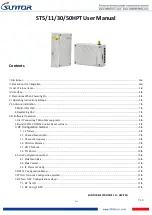 Suntor ST11HPT User Manual preview