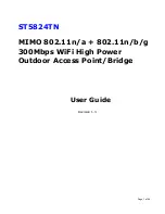 Suntor ST5824TN User Manual preview