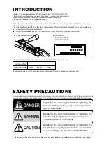 Preview for 2 page of Sunwa CARRY-UP CU406 Operation Manual