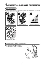 Preview for 4 page of Sunwa CARRY-UP CU406 Operation Manual