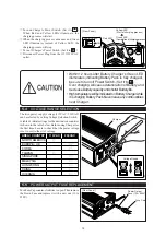 Preview for 16 page of Sunwa CARRY-UP CU406 Operation Manual