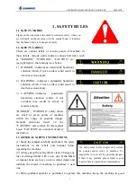 Preview for 7 page of SUNWARD SWE18UF Operation & Maintenance Manual