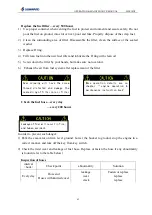 Preview for 69 page of SUNWARD SWE18UF Operation & Maintenance Manual