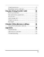 Preview for 4 page of Sunwave SRC-1600 User Manual