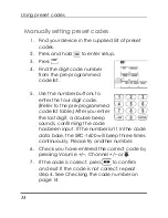 Preview for 17 page of Sunwave SRC-1600 User Manual