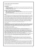 Preview for 2 page of SUNWIND BRISBANE 5001 Instruction Manual