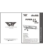 Preview for 1 page of Super Flying Model PIPER CUB J-3 GP/EP Instruction Manual