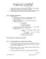 Preview for 5 page of Superabrasive InovaCrete Manual Spec