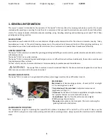 Preview for 5 page of Superabrasive LAVINA ELITE L13GE User Manual