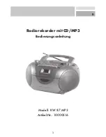 Preview for 3 page of Superior KW 87 MP3 User Manual