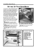 Preview for 6 page of SuperMax SUPERBRUSH 24 Owner'S Manual