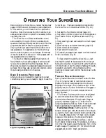 Preview for 9 page of SuperMax SUPERBRUSH 24 Owner'S Manual