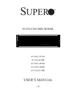 Supermicro Supero SC936 Series User Manual preview
