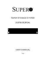 Preview for 1 page of Supero 2027B-DE2R24L User Manual