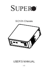 Supero CSE-101 User Manual preview