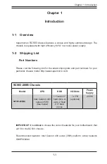 Preview for 7 page of Supero CSE-503-200B User Manual