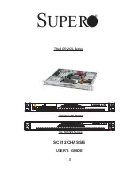 Supero SC512C Series User Manual preview
