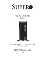 Preview for 1 page of Supero SC747BTQ-R1K62B User Manual