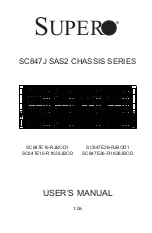 Supero SC847E16-R1K28JBOD User Manual preview
