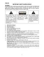 Preview for 2 page of Supersonic SC-745 Instruction Manual