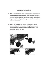 Preview for 6 page of Supertrax Kids Ride On Big Rig Rescue Assembly And Operation Instructions Manual