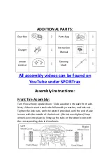 Preview for 4 page of Supertrax Rescue Response Kids Ride on Car Installation And Operation Instructions Manual