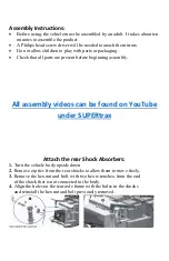 Preview for 4 page of Supertrax UTV SCREEMER Assembly And Operation Instructions Manual