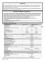 Preview for 14 page of Supra NEO 76 16/9 GT Installation Instructions And User Manual