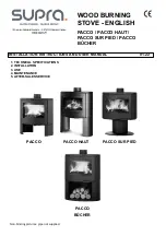 Preview for 7 page of Supra PACCO Installation Instructions And User Manual