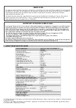 Preview for 26 page of Supra PACCO Installation Instructions And User Manual