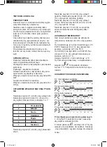 Preview for 34 page of Supra TINO CERAM PTC606E Instructions For Use Manual