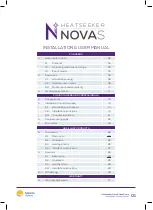 Preview for 3 page of Supreme Heating Heatseeker NovaS Installation & User Manual