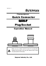 Preview for 1 page of Surpass QCH-F Operation Manual