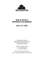 Preview for 1 page of Surround Air MULTI-TECH II XJ-3000D Instruction Manual