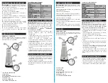 Preview for 2 page of Surtek LICA01 Operating Instructions