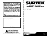 Preview for 8 page of Surtek RH405 Manual