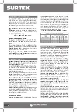 Preview for 8 page of Surtek TEL538 User Manual And Warranty