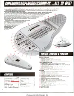 Preview for 2 page of Suzuki Musical Instrument Corp. OM-36 Operation Manual