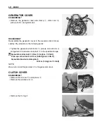 Preview for 79 page of Suzuki DR-Z70 Service Manual