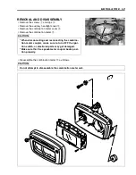 Preview for 414 page of Suzuki LT-A700X 2004 Service Manual