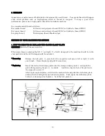 Preview for 14 page of Suzuki SE200-M SERIES Operation Manual