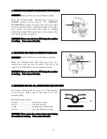 Preview for 18 page of Suzuki SE200-M SERIES Operation Manual