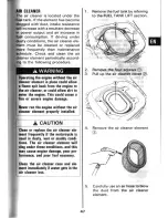 Preview for 48 page of Suzuki TL1000S Owner'S Manual