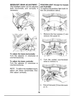 Preview for 79 page of Suzuki TL1000S Owner'S Manual