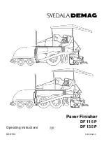 Preview for 1 page of Svedala-Demag DF 115 P Operating Instructions Manual