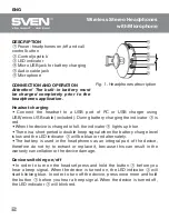 Preview for 3 page of Sven AP-B350MV User Manual