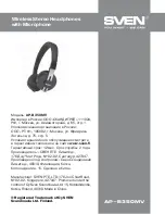 Preview for 7 page of Sven AP-B350MV User Manual