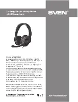 Preview for 5 page of Sven AP-G855MV User Manual